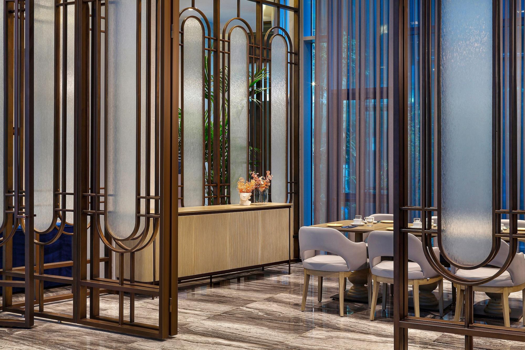 Hotel Wanda Vista Istanbul Exterior foto The interior of the restaurant