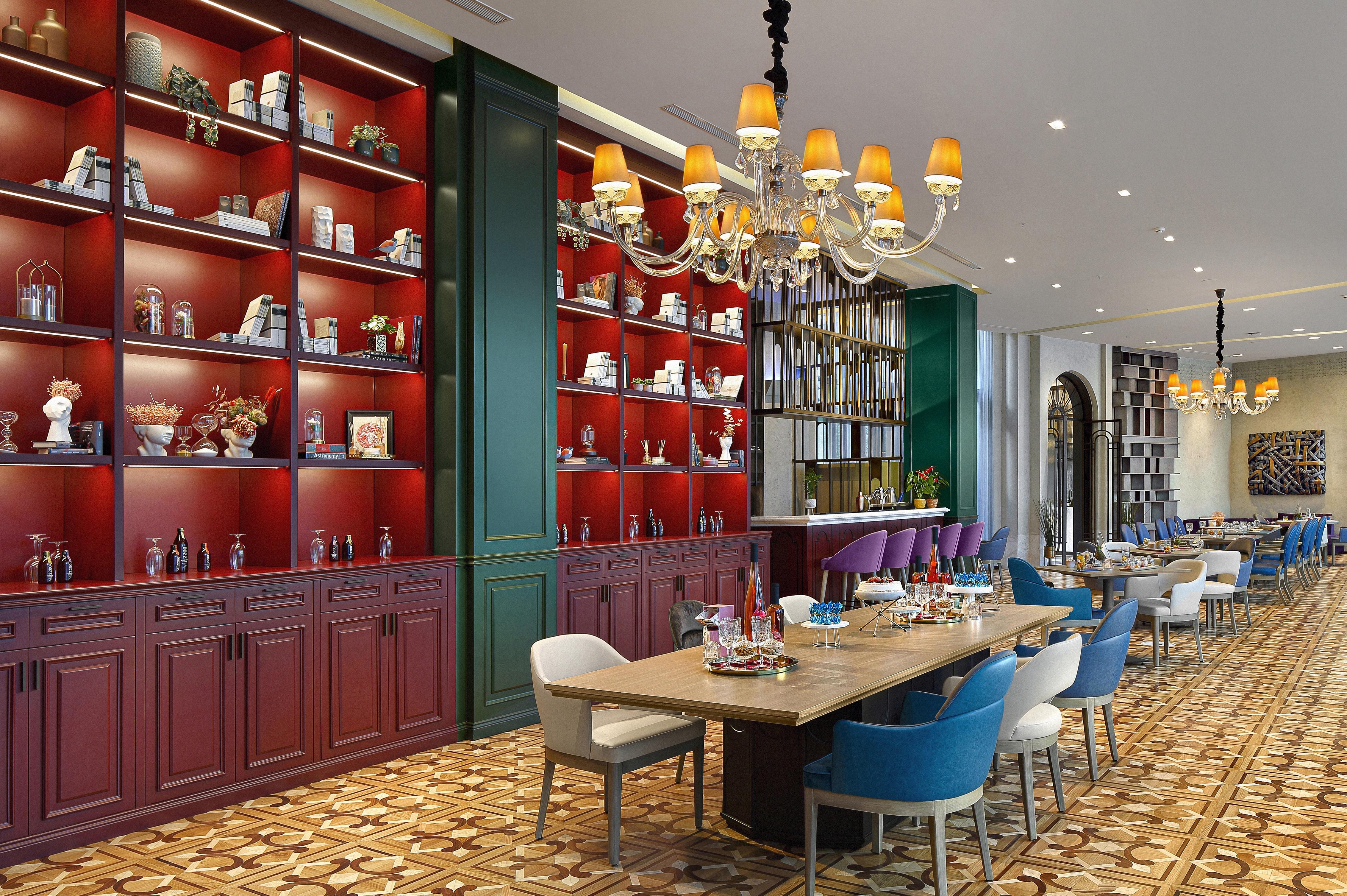 Hotel Wanda Vista Istanbul Exterior foto The interior of the restaurant